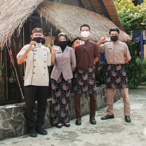 Seluruh karyawan sudah vaksin Covid 19